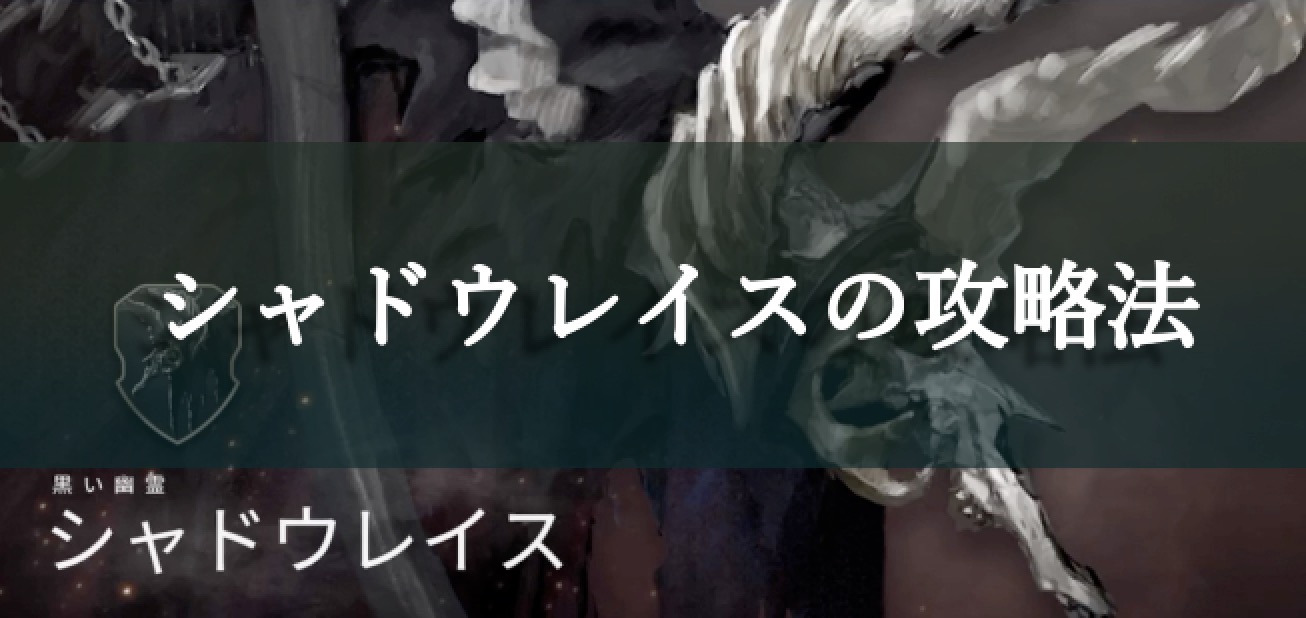 ハンドレッドソウル シャドウレイスに勝てない 攻略法 討伐方法は インドアろんろんのお役立ちブログ