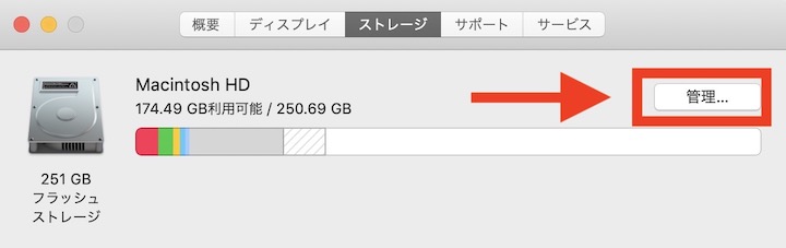 Macに溜まった不要ファイルも削除する