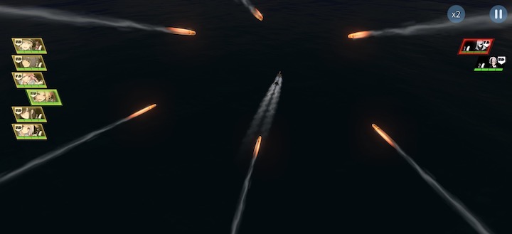 蒼藍の誓い – ブルーオース バトル画面3