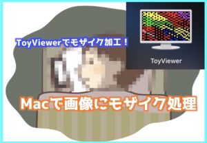 Macで画像にモザイクをかけるならToyViewerを使おう！