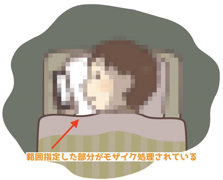 Mac Toyviewerを使って画像にモザイクを掛けてみる