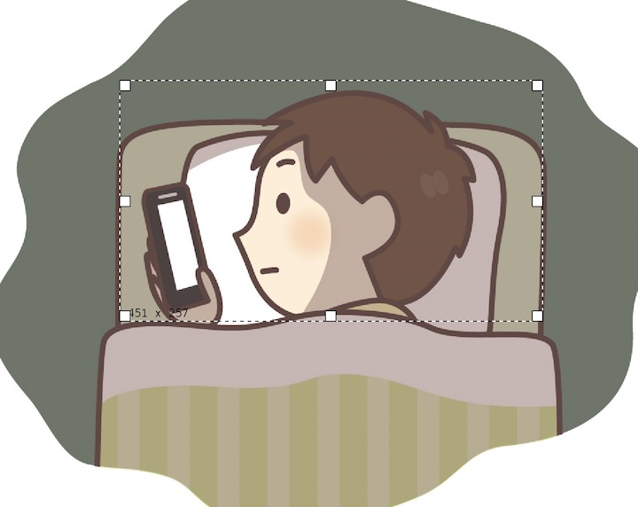 Macで画像にモザイク 範囲指定