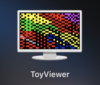 ToyViewerで画像にモザイクをつける