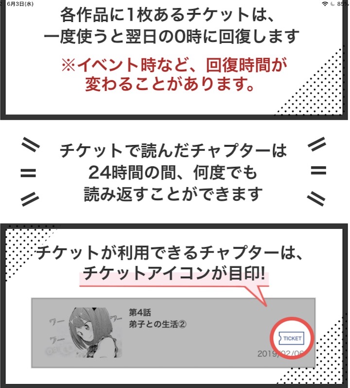 ガンガンオンライン 無料チケット