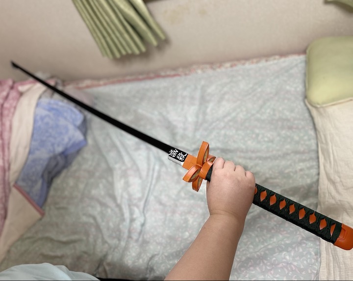 日輪刀 しのぶさん レビュー！