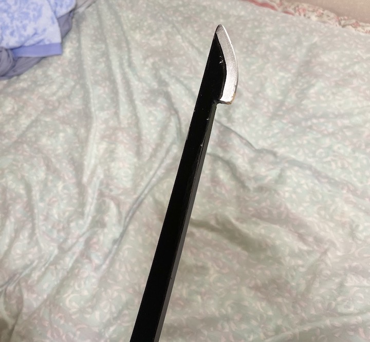 日輪刀の先端部分