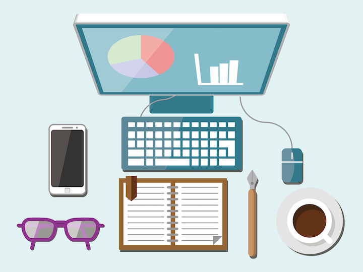 事務職の暇つぶし パソコンの壁紙変更