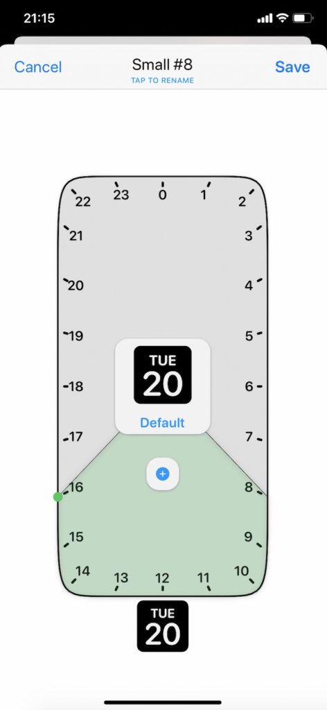 iOS14 ウェット時間経過で変更
