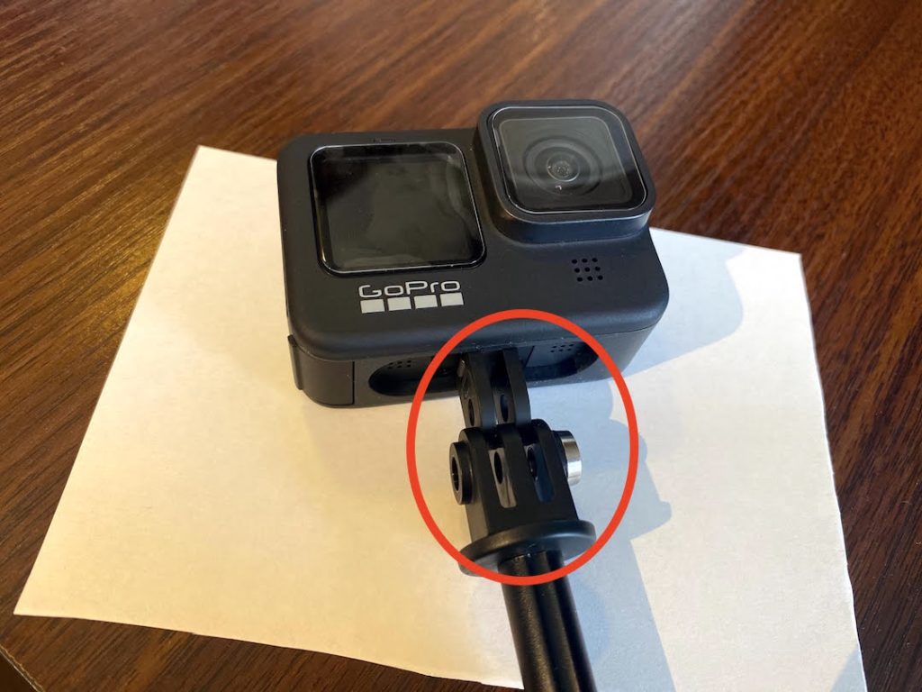 GoPro トラベルキットにつける