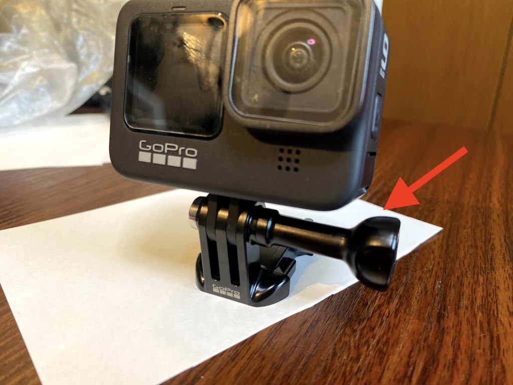 GoProにマウントを付ける方法