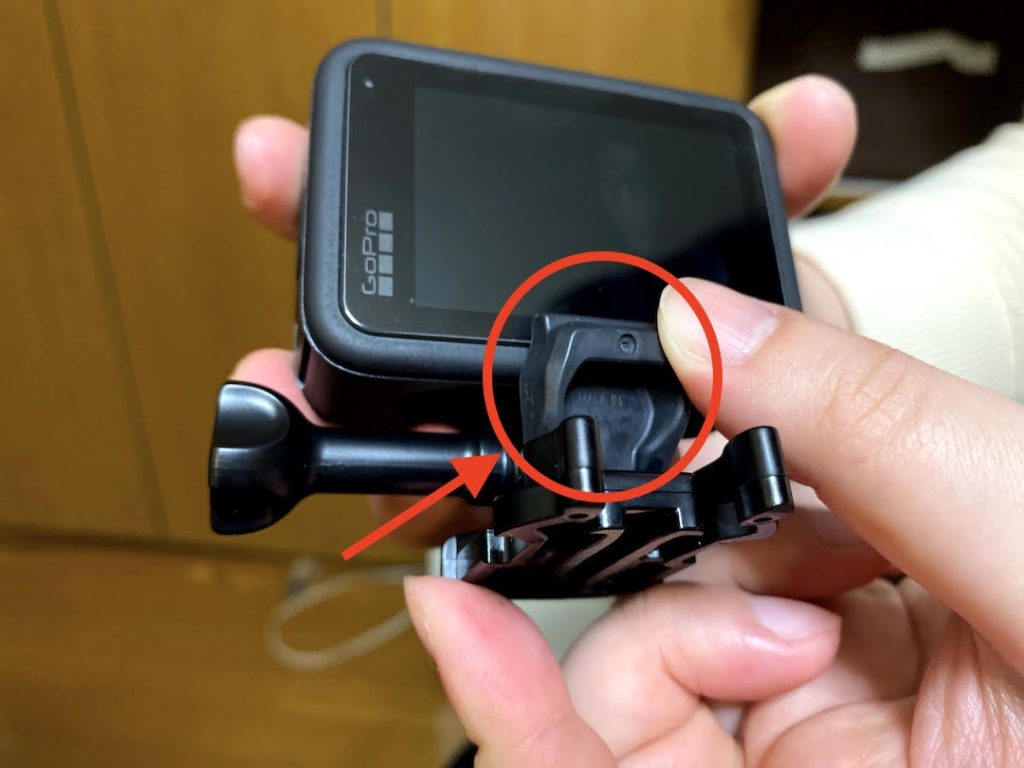 GoProマウントの使い方