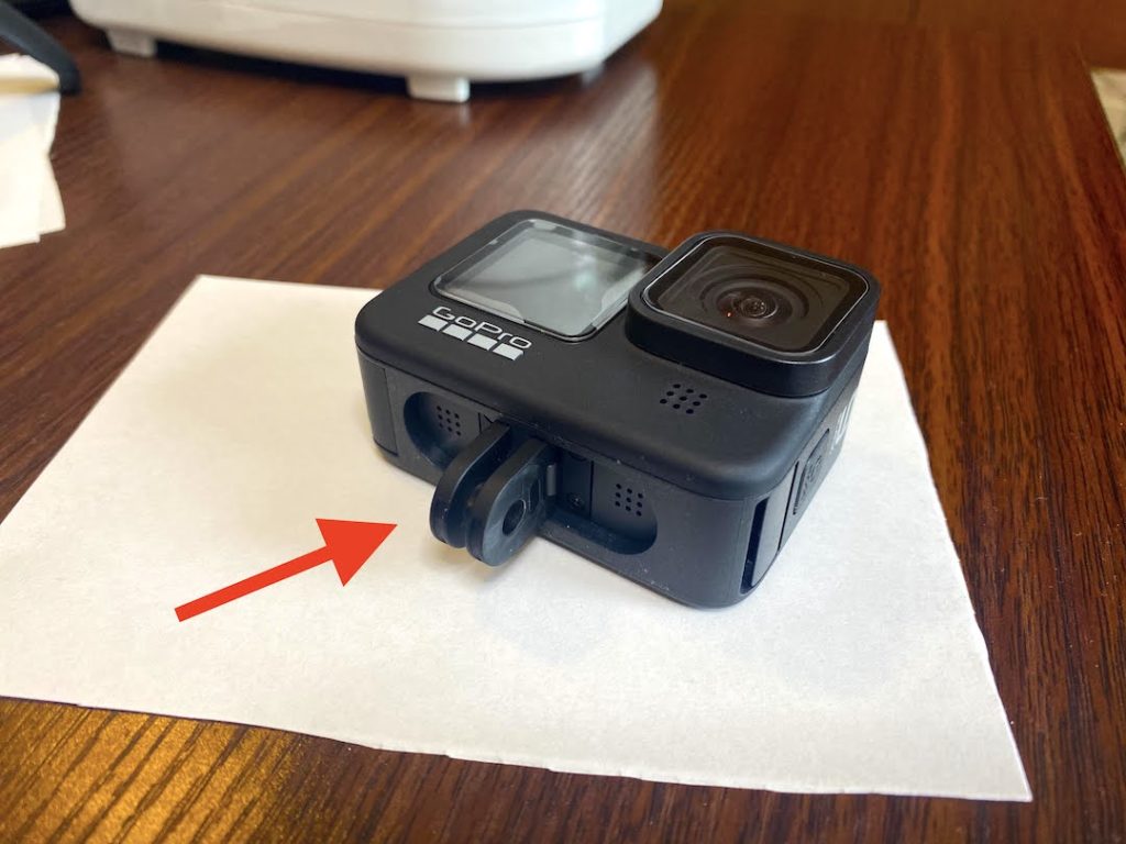 GoProマウントの装着方法