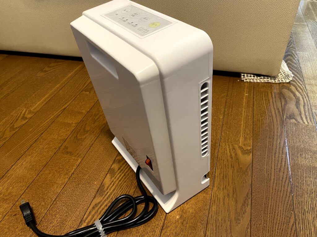 セラミックヒーター外観レビュー