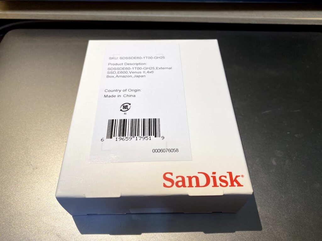 Mac向け外付けSSD