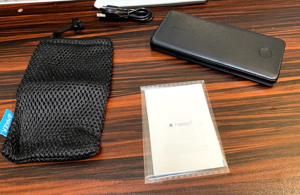 Anker PowerCore Slim 10000開封レビュー！ 同梱物