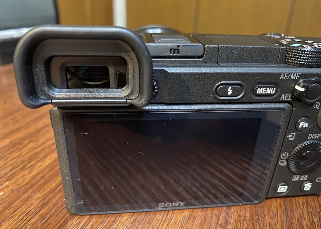 α6400 アイピース装着