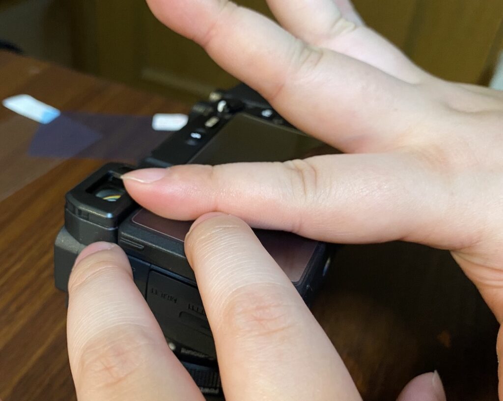 α6400に液晶保護フィルム