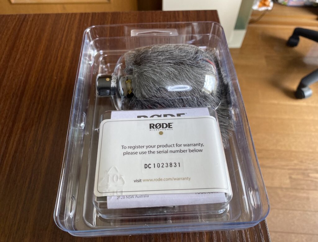 rode ビデオマイクロ本体