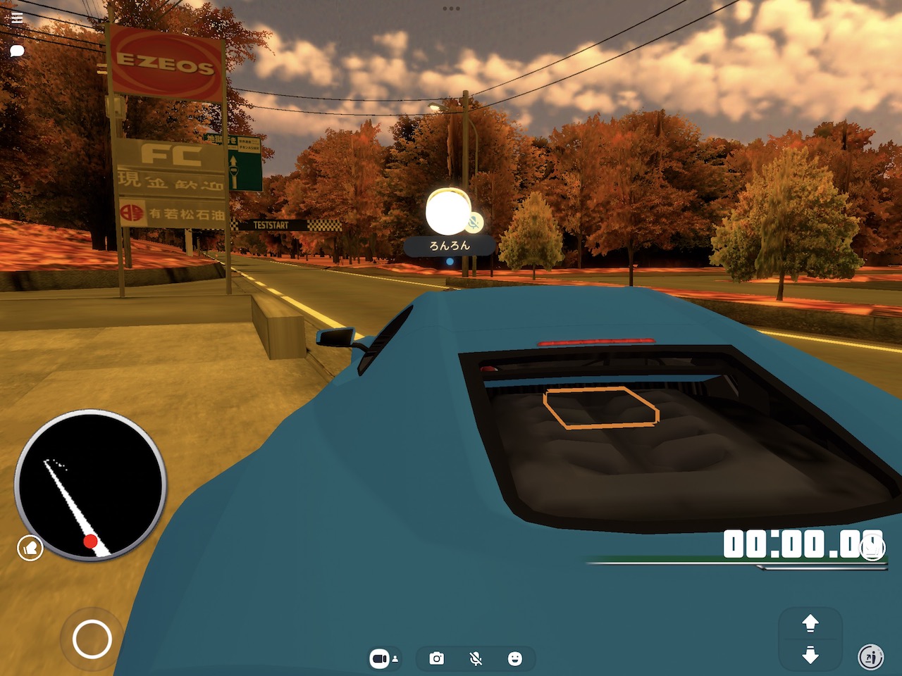 clusterでタイムアタック