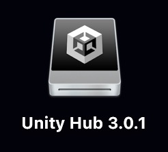 Unity アプリケーション追加アイコン