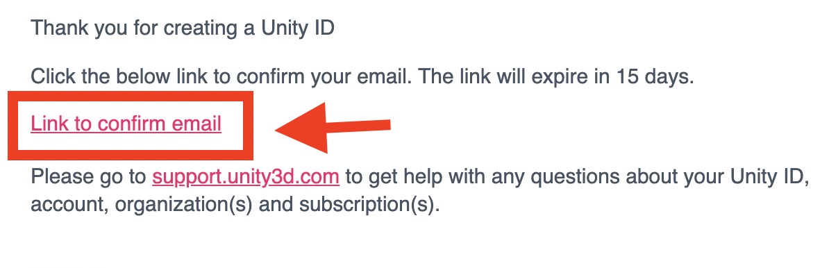 Unity メール確認