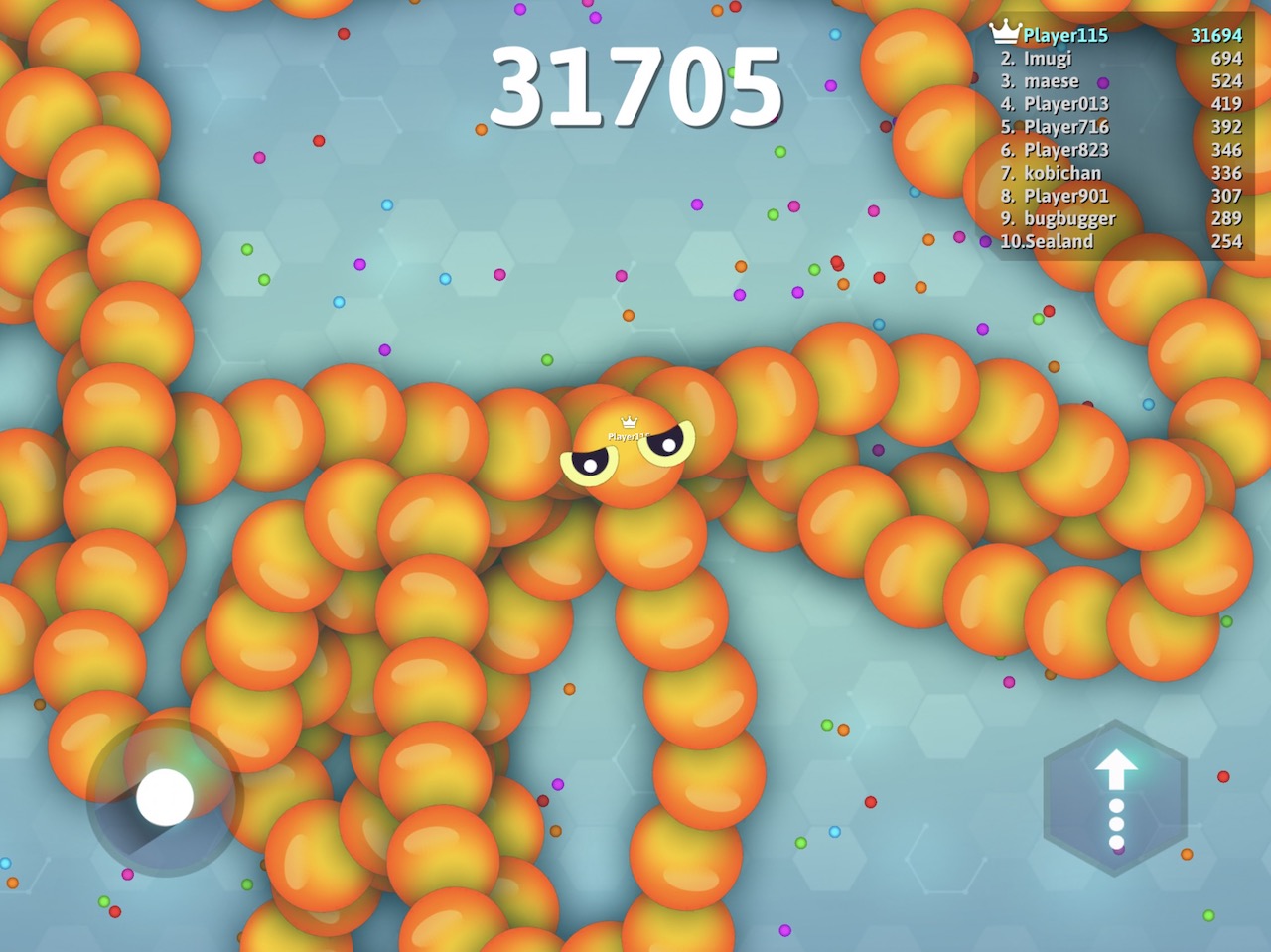 ヘビゲーム どこまで大きくなれる？