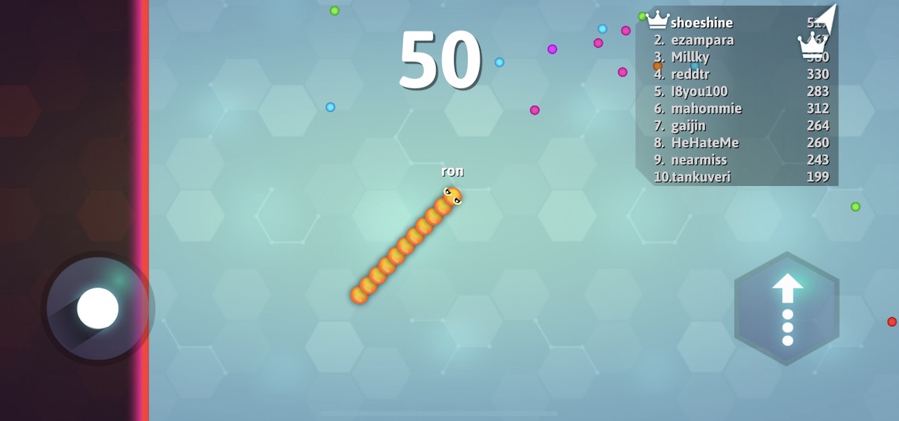 ヘビゲーム スマアホ 壁