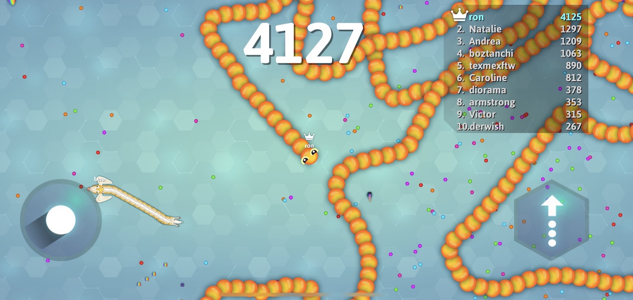 ヘビゲーム 巨大化