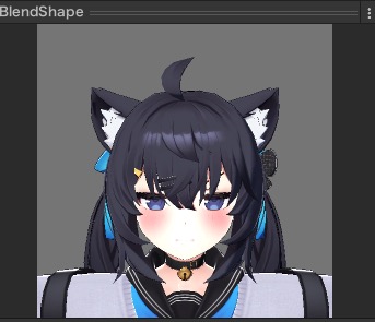 Unity ブレンドシェイプ Angry