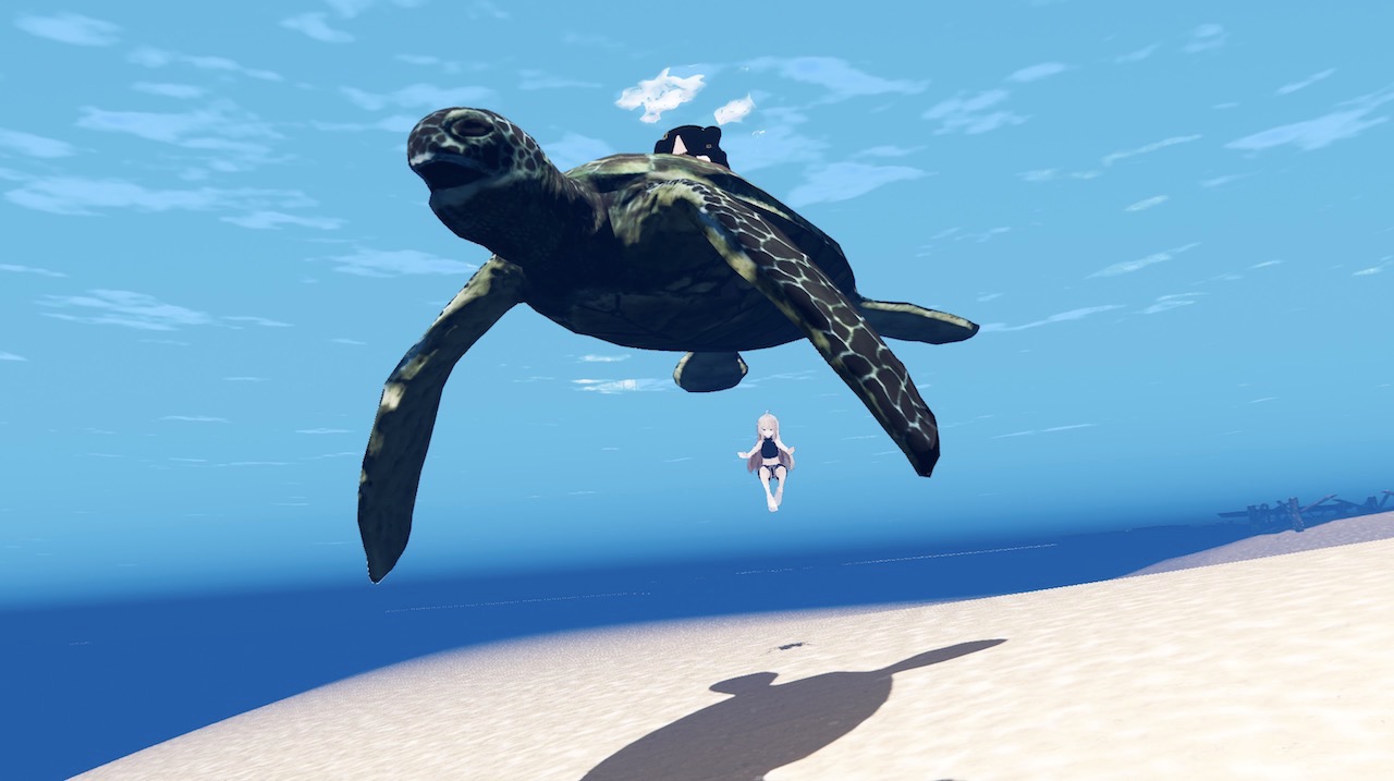 VRChat ワールド紹介 Deep Blue