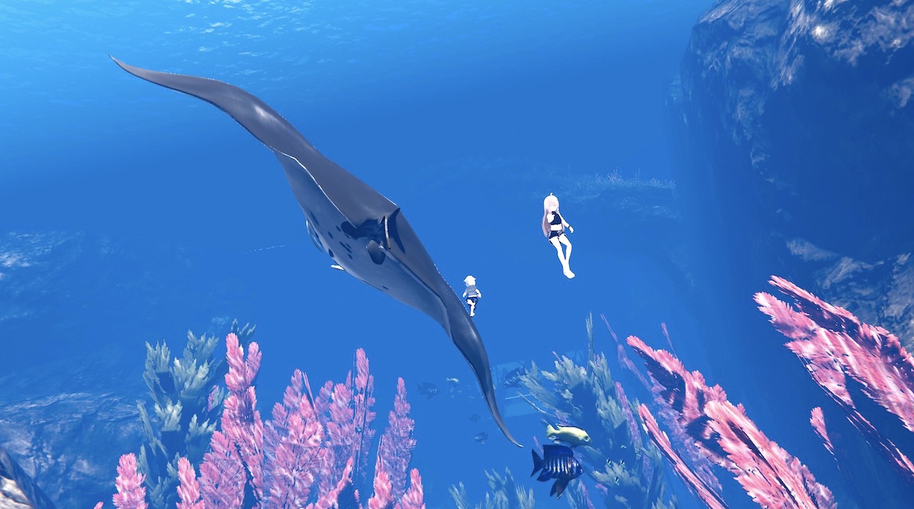 VRChatワールド紹介 Deep Blue3