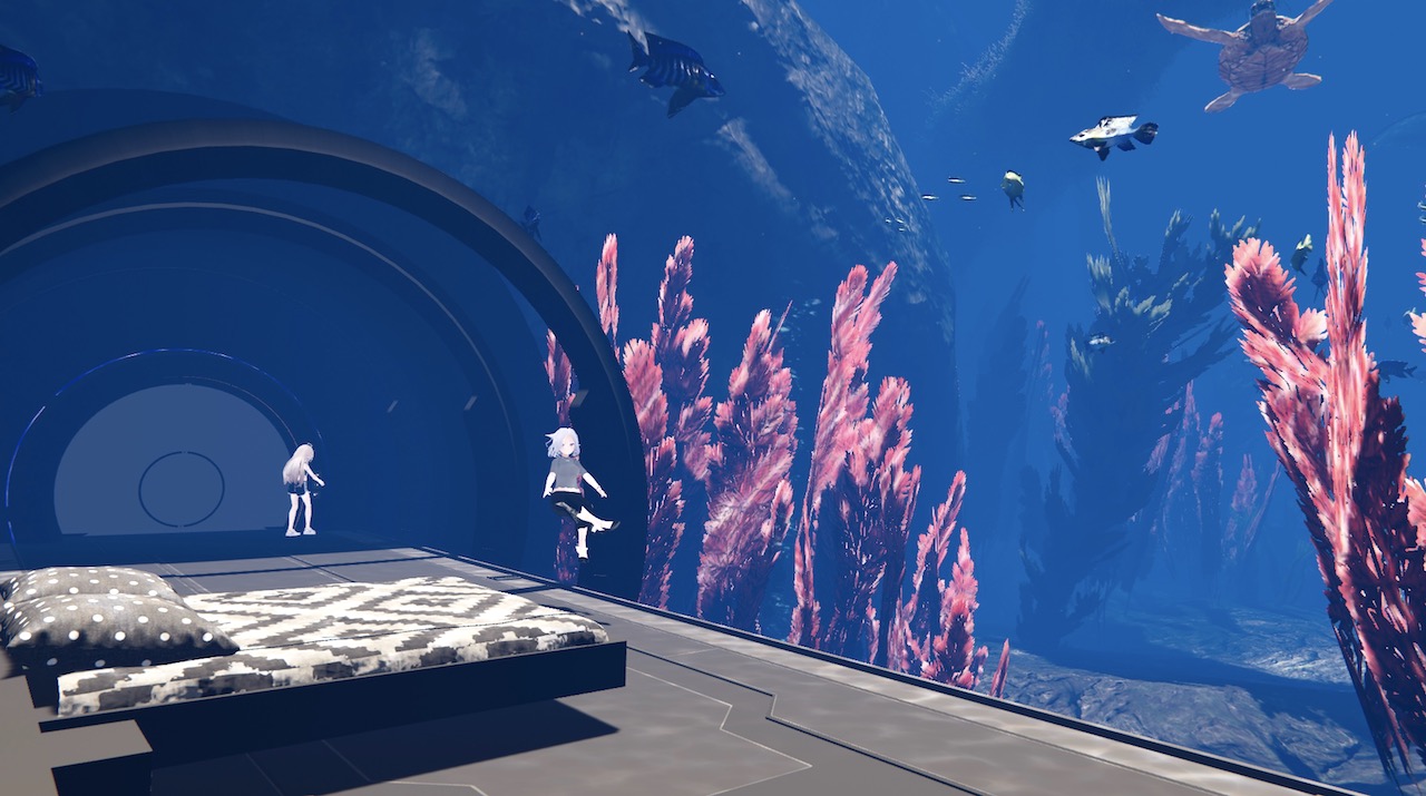 VRChatワールド紹介 Deep Blue4