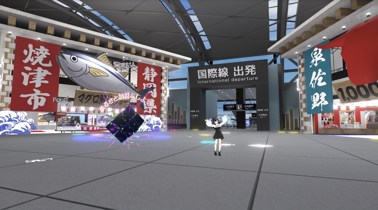 パラリアルオオサカ 国際線