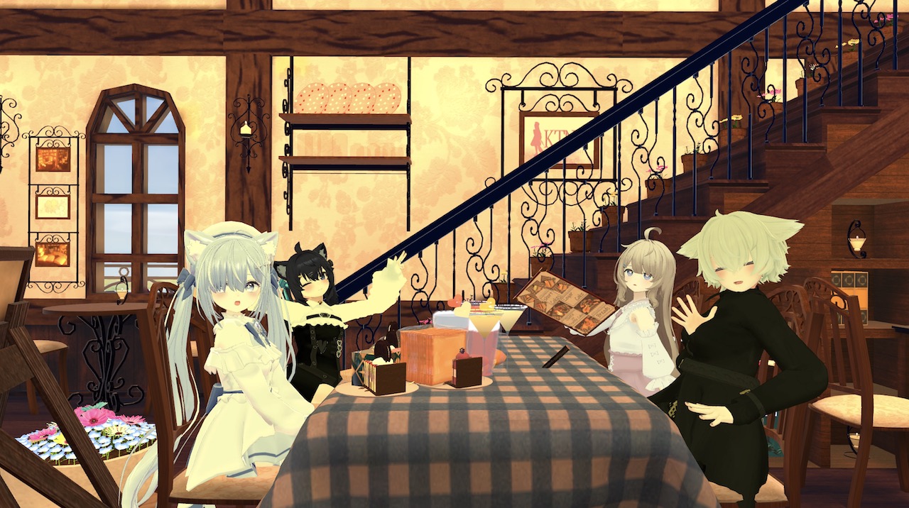 KTNK 浮島cafe VRCHat ワールド紹介3