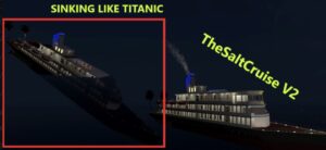 【TheBigSaltCruise】VR空間で沈没するタイタニック体験ができるワールド！