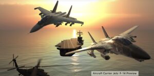 【Aircraft Carrier Jets˸ F-14】VRChatで戦闘機を操縦できるワールド！
