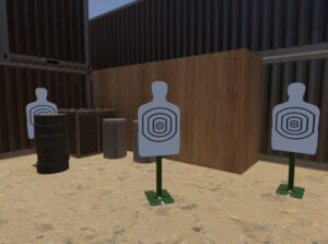 【Aoinu Shooting˸ KILL HOUSE】射撃場を走り的を撃つタイムタックできるワールド