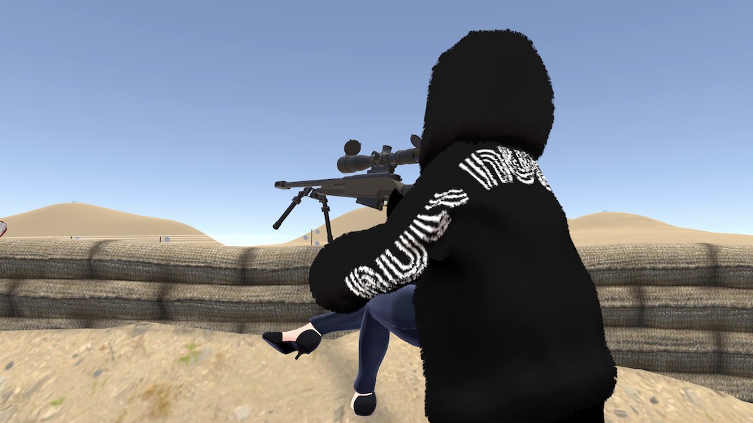Aoinu Shooting˸ KILL HOUSE VRchat ワールド紹介６