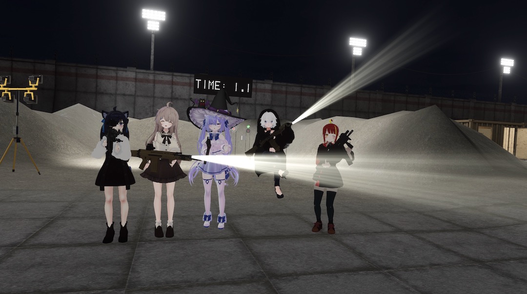Aoinu's Shooting Lab˸ KILL HOUSE VRChat ワールド紹介6