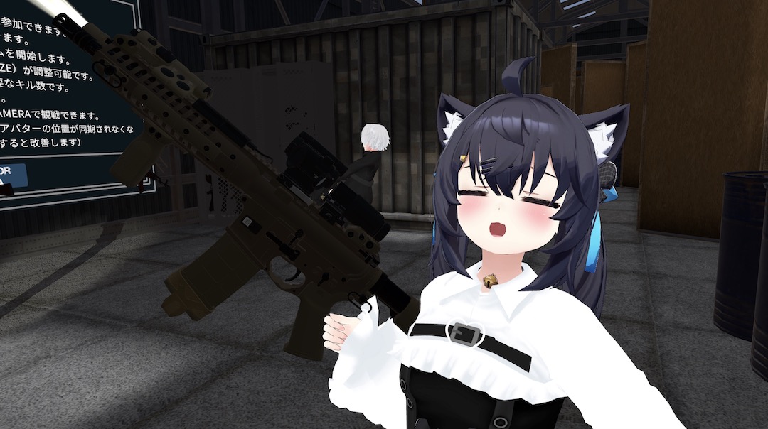 Aoinu's Shooting Lab˸ SQUAD VRchat ワールド紹介3