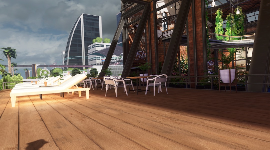 Chambara Pool VRchat ワールド紹介1