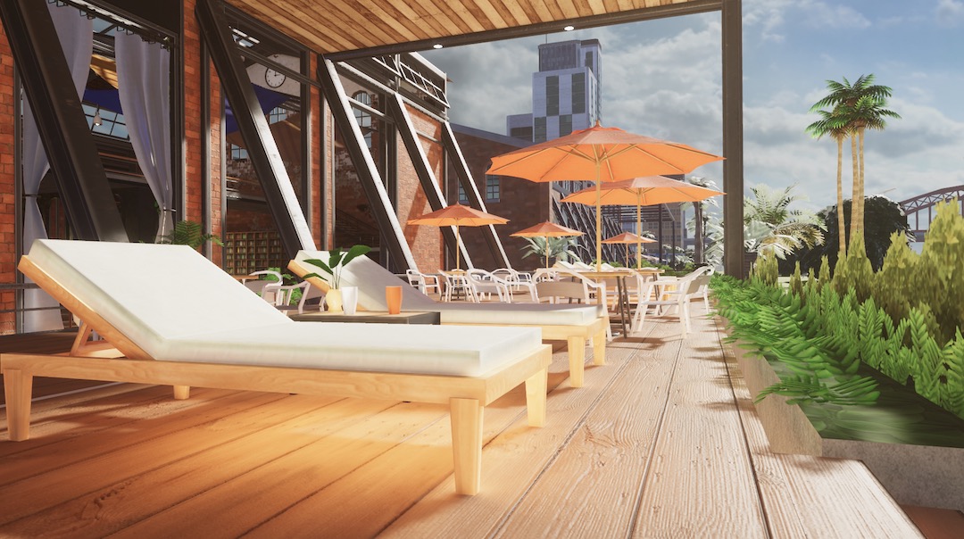 Chambara Pool VRchat ワールド紹介2