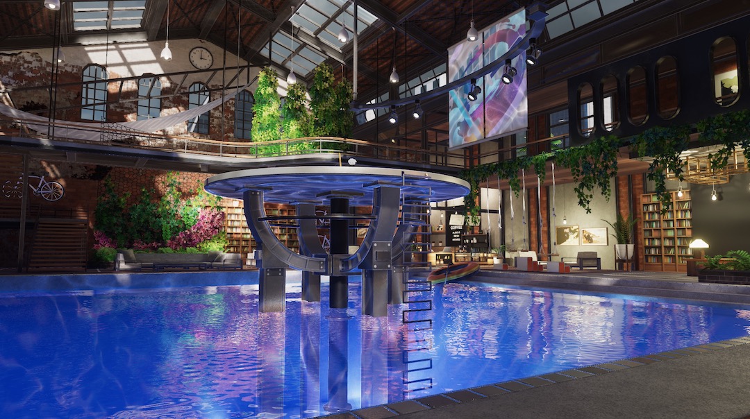 Chambara Pool VRchat ワールド紹介7