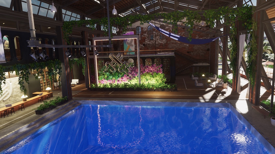 Chambara Pool VRchat ワールド紹介9