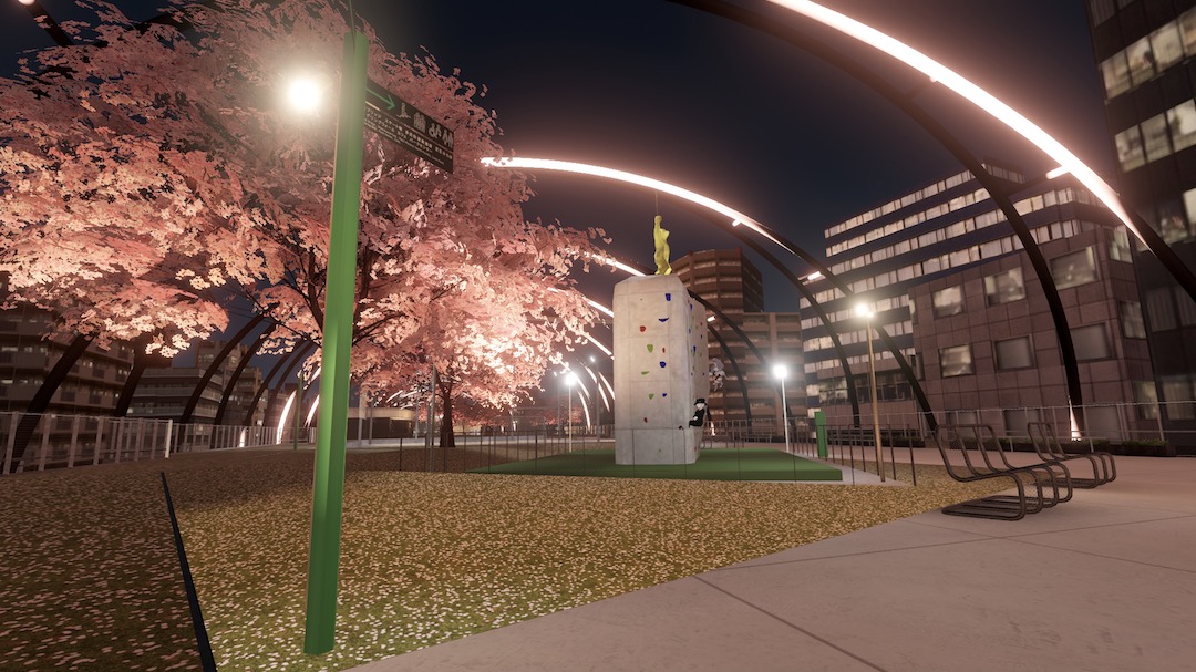 PARALLEL SHIBUYA MIYASITA PARK -BLOOM YOUR FLOWER- VRchatワールド紹介3