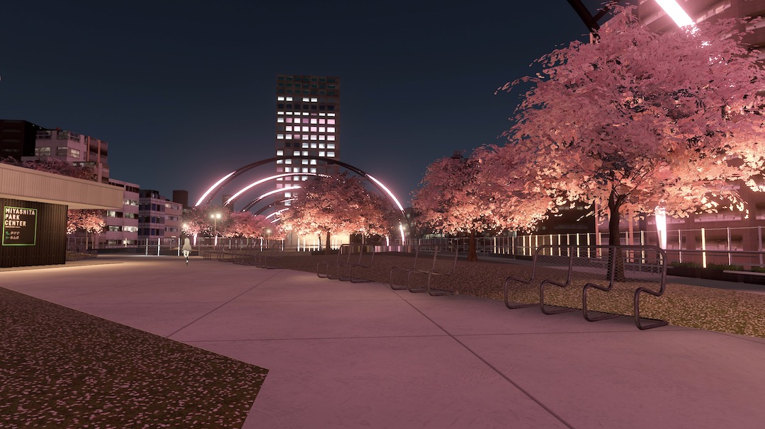 PARALLEL SHIBUYA MIYASITA PARK -BLOOM YOUR FLOWER- VRchatワールド紹介8