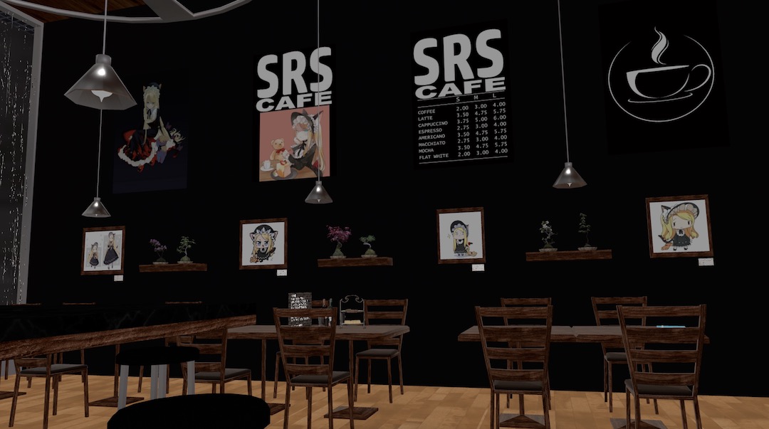 SRS CAFE ～雨～ VRChat ワールド紹介4