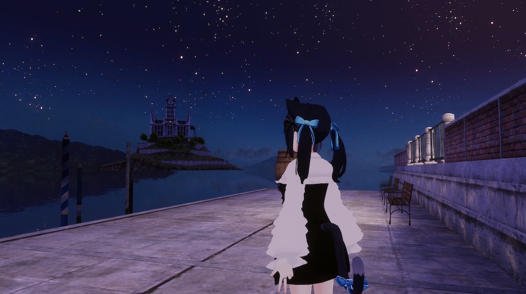 Soleanna - Night VRChat ワールド紹介2