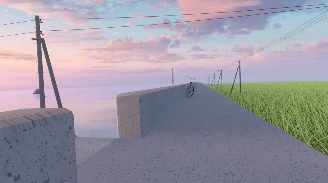 Sunset Undersea Road VRchat ワールド紹介2