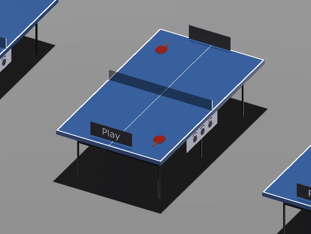 Table Tennis VRchat ワールド紹介